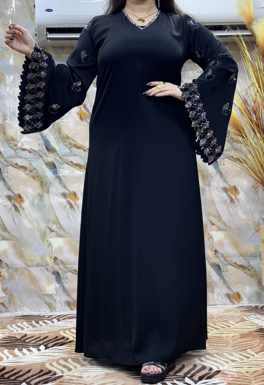 Abaya perlée 💕