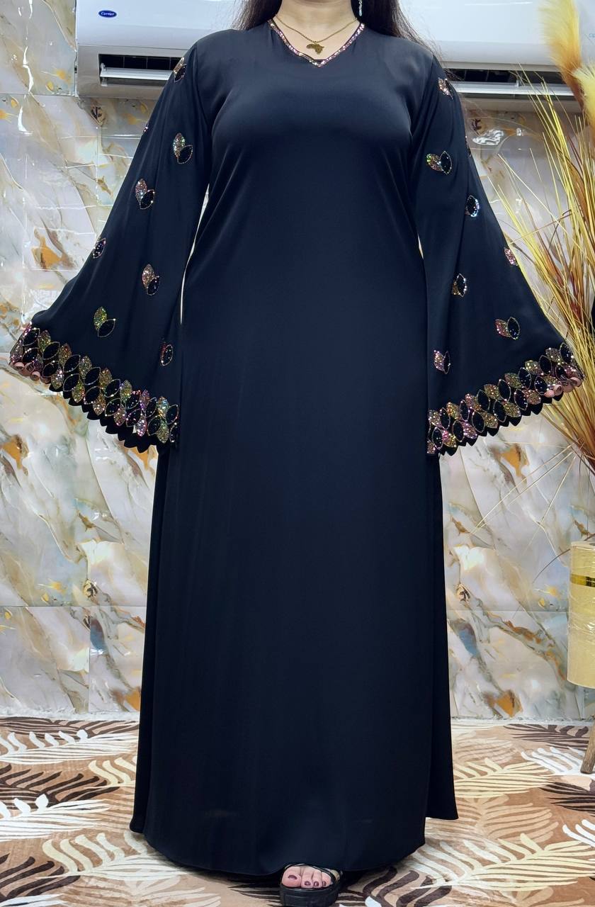 Abaya perlée 💕