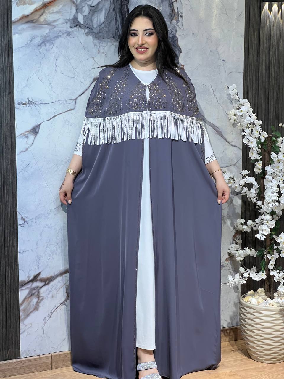 Élégance orientale en tenue raffinée